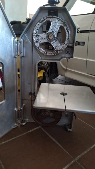 Sierra monofasica inox aluminio hosteleria