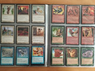 Colección cartas vintage Magic the Gathering