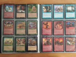 Colección cartas vintage Magic the Gathering