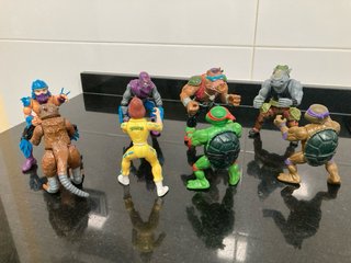 Lote Tortugas Ninja Vintage 1988 Playmates