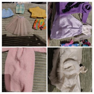 Lote Ropa Barbie