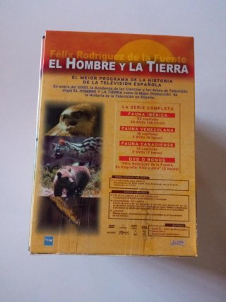 Estuche DVD El Hombre y la Tierra Completa