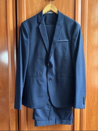 Traje completo azul