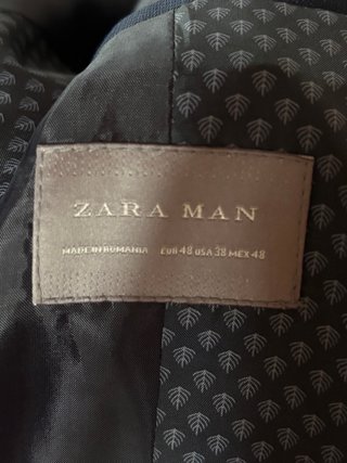 Traje completo azul
