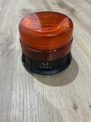 Luz intermitente ámbar