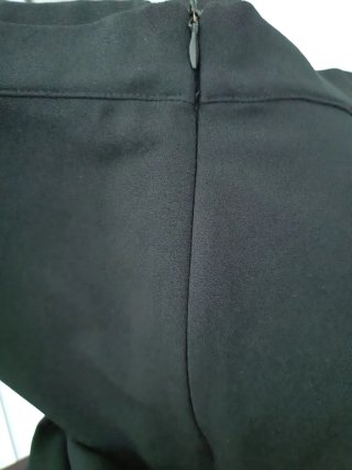Pantaloni a zampa neri