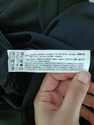Pantaloni a zampa neri