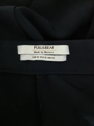 Pantaloni a zampa neri