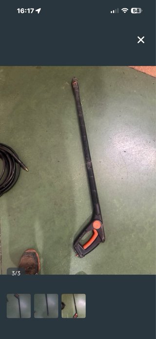 Pistola Hidrolimpiadora Stihl RE 116 K y manguera
