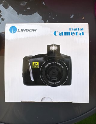 Cámara Digital LINGDA 4K 48MP Zoom 16X