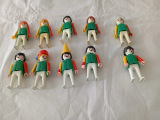 Lote 10 Figuras Payasos Circo Playmobil