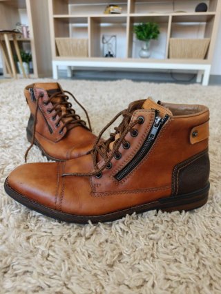 Botas Rieker cuero marrón talla 43