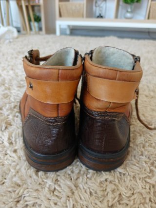Botas Rieker cuero marrón talla 43