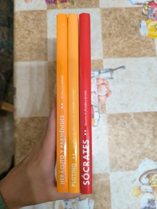 Lote 3 libros Colección Descubrir la Filosofía