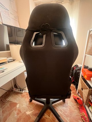 Silla Gaming DXRacer Negra y Gris