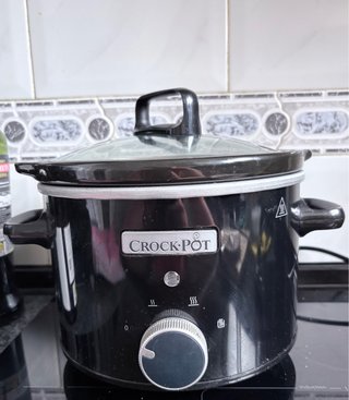 Olla Crock-Pot negra