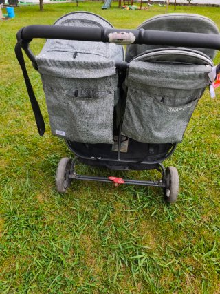 Carro gemelar Valco Snap Duo gris