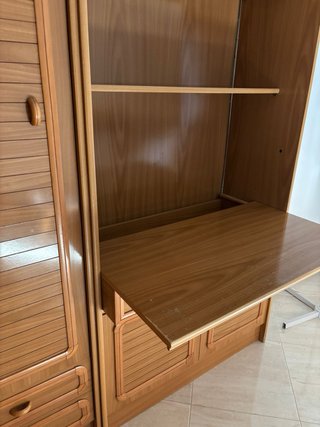 Mueble escritorio de madera