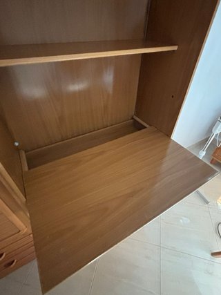 Mueble escritorio de madera