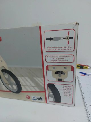Moto de madera infantil Lidl