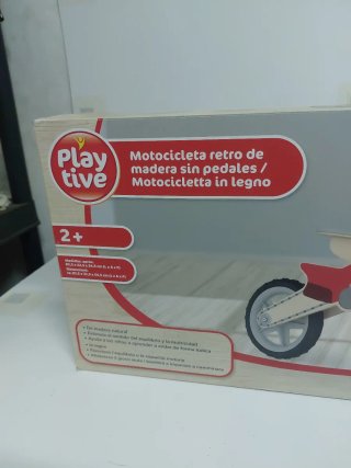 Moto de madera infantil Lidl