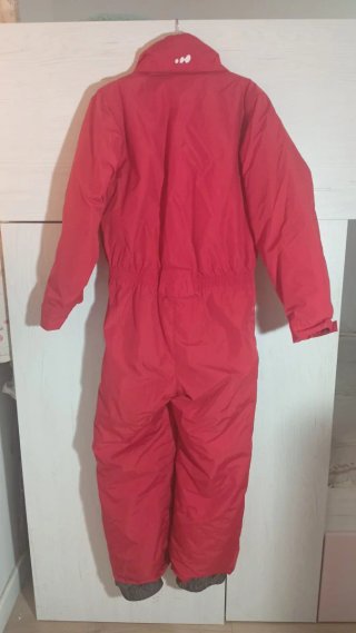 Mono de esquí rojo 8-10 años