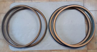 Cubiertas de bicicleta clasica