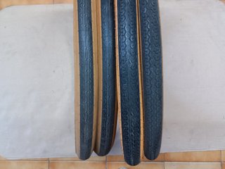 Cubiertas de bicicleta clasica