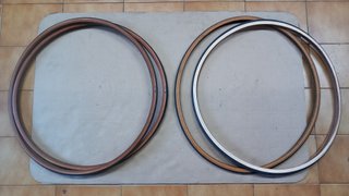 Cubiertas de bicicleta clasica