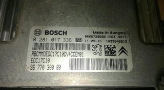 Peugeot 0281017336 centralita motor uce 207 262575