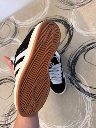 Adidas Campus Niño Negro Blanco