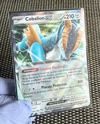 Cartas Pokémon Cobalion EX 064/086 Holo 🇪🇸 TCG