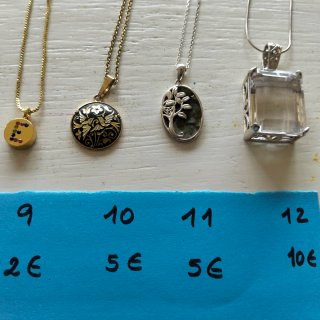 Joyas y bisutería, Plata, Ópalos, Malaquita