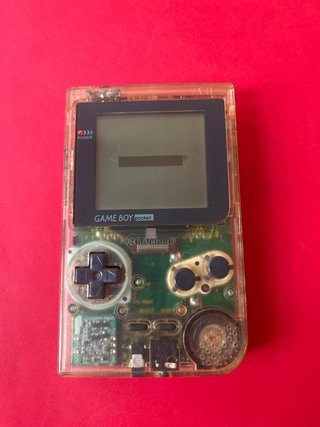 Game Boy Pocket Nintendo Transparente