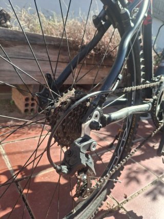Bicicleta Montaña Conor AFX Negra/Roja  Talla niño