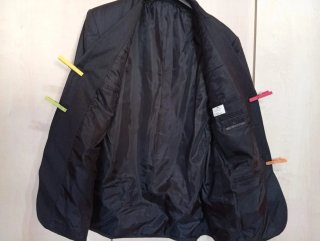 Chaqueta de traje gris hombre