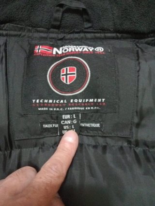 Chaqueta impermeable para agua y nieve