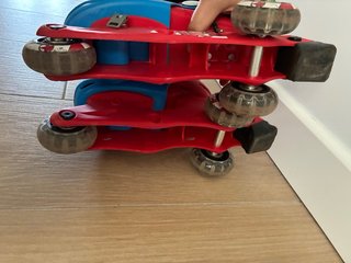 Patines Infantiles RUNFIT Rojos y Azules