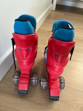 Patines Infantiles RUNFIT Rojos y Azules