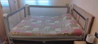 Barreras de Cama Plegables Anti Caídas