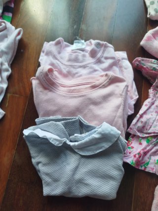 Lote Ropa Bebé 0-3 Meses Verano Rosa