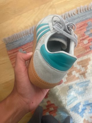 Adidas Spezial Gris/Turquesa Talla 35.5
