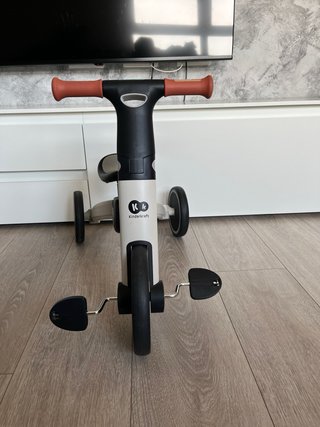 Triciclo 3 en 1 Kinderkraft Gris