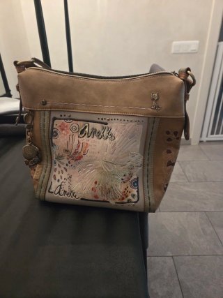 Bolso Anekke Marrón Multicolor