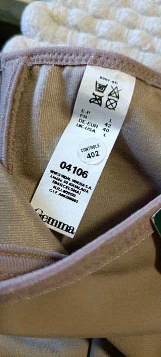 Faja Gemma Beige Talla Única con Etiquetas