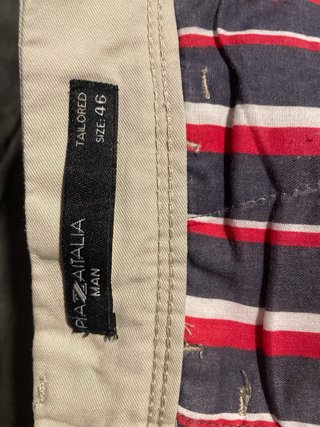 Bermudas cargo color hueso