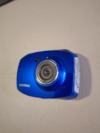 Cámara de acción Unotec azul