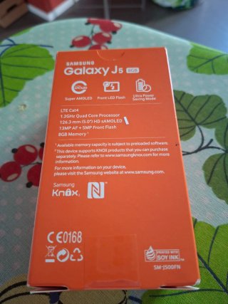 Samsung Galaxy J5 Oro