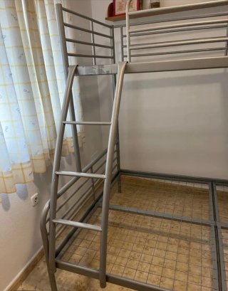Litera Matrimonio Metálica Gris