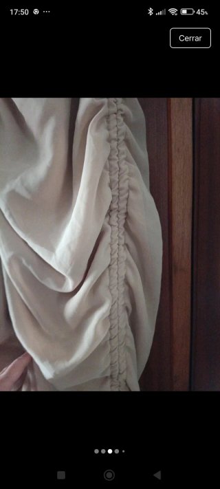 Vestido fruncido